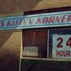A car once drove thru this joint, no joke