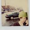 Hawthorne & car... with deb on phone.