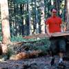 Nate with Log Friend
