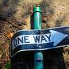 one way